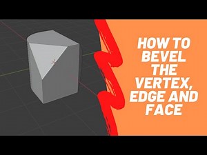 Complete Bevel Guide: Blender basics - How to Bevel the Vertex, Edge and Face in blender 2 9