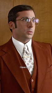 Never forget Brick’s passion for interior design. Get back inside with Steve Carell & Will Ferrell in Anchorman: The Legend of Ron Burgundy on Paramount . #Anchorman #WillFerrell #PaulRudd #SteveCarell | Nerd Out Paramount