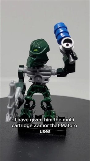 Upgrading Kongu - BIONICLE Minifigs #BIONICLE #lego