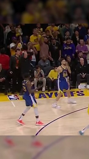 Warriors vs Lakers: Intense NBA Basketball Game Moments