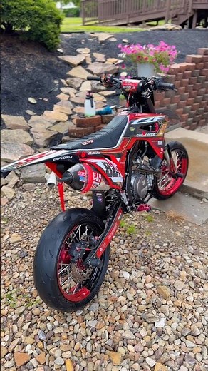 Honda Crf450 Dream Supermoto #crf450l #crf450rl