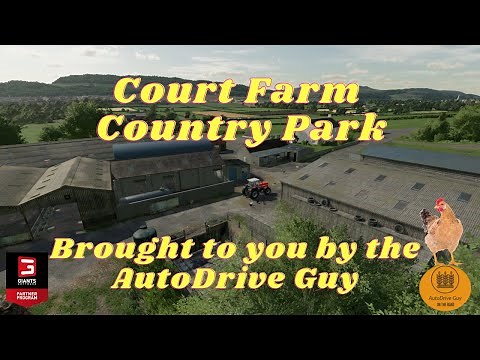 Farming Simulator 22 - Court Farm Country Park AutoDrive (updated 19/08/23)