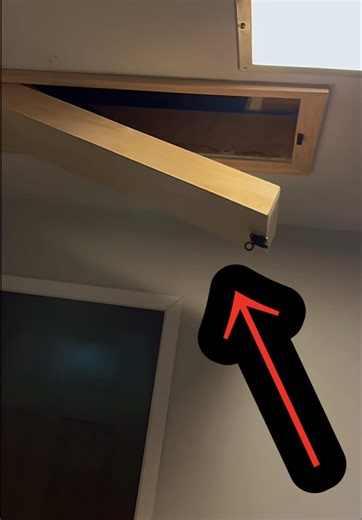DIY Self-Closing Attic Door Project