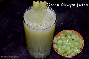Best Green Grape Juice Recipe: How To Make Green Grape Juice