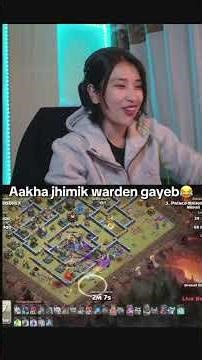 Invisible wasted😂 #clashofclans #coc #shorts #warden #clanwars