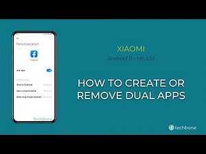 How to Create or Remove Dual Apps - Xiaomi [Android 11 - MIUI 12]