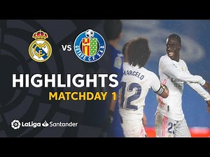 Highlights Real Madrid vs Getafe CF (2-0)