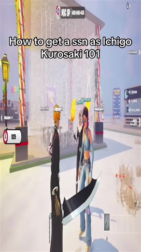 Ichigo Kurosaki tryna get a ssn #fyp #viral #ichigokurosaki #ssn #fortnite