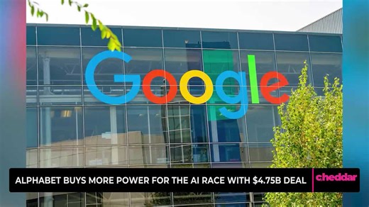 Alphabet buys more power for the AI race with $4.75B deal