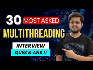 Java Multithreading Interview Questions | From Basics to Advanced