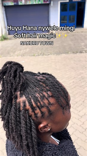 Fluffy twists at 1500 #fluffytwists #naturalhaistyles #softhair#loosetwists #nakurutiktokers