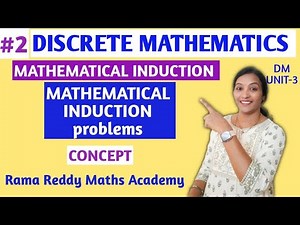 DISCRETE MATHEMATICS JNTUH R18 | MATHEMATICAL INDUCTION | DM in telugu | How to pass DM in easy way