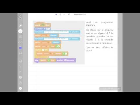 Programmation Scratch - Variables et boucles dans un contexte numérique