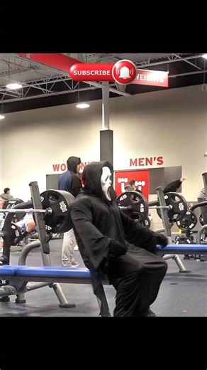 Ghostface Gym SHOCKING!! 💪 😂