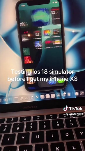 Testing iOS 18 Simulator Features on iPhone XS