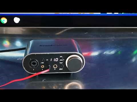 Creative Sound Blaster AE-9 sound check
