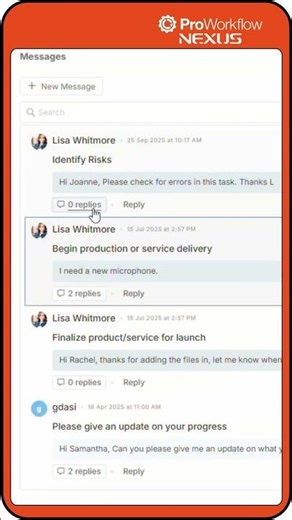 Gear Up with Nexus: Messages