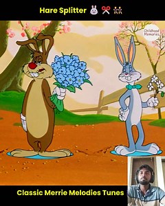 Hare Splitter 🐰✂️👯 Daffy Duck's Diabolical Twin Scheme Backfires! A Merrie Melodies Classic! | Childhood Cartoons