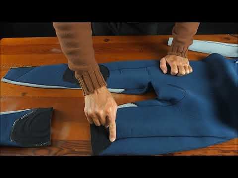 How To Cut Your Old Wetsuit Into A Different One - Kook Shed Episode 3