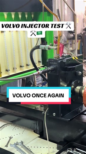 VOLVO INJECTOR REPAIR AND TEST 🇸🇦⚒️ALL KIND OFF INJECTOR AND DIESEL PUMP REPAIR AND NEW I HAVE 🇸🇦🇸🇦#foryou #foryoupage #machine #100kviews