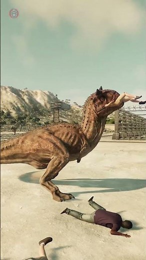 How Carnotaurus Treats Humans - Jurassic World Evolution 2