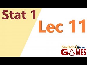 STAT 1 | LEC 11