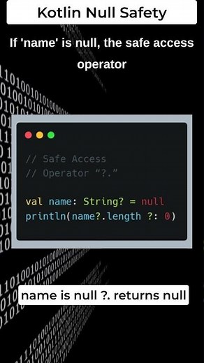 8. Kotlin Null Safety Simplified: Quick Bytes | BackToCoding FastTrack