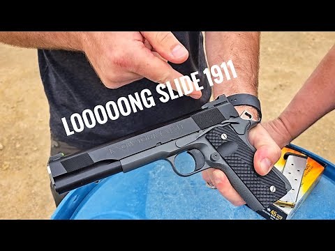 Custom LONG Slide 1911 Review: Colt Gunsmith Special 45 ACP