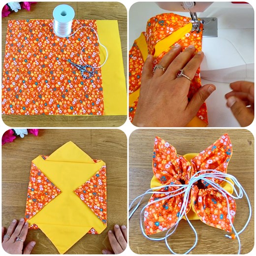 14K views · 135 reactions | DIY Cross Patchwork Pouch – Simple and Fun Sewing Idea #Handmade | Knitting Hobby | Facebook