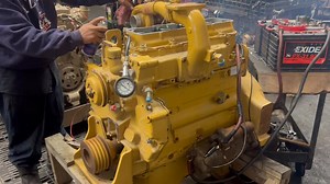 Caterpillar 3204T diesel engine Running 3204T diesel engine, inline 4 cylinder, turbocharged, mechanical, 110HP, replacing fuel line, started on either. Adelmans Chicago 3051 E 106th Chicago 773-734-0570 Cat 3204T- $8500 Straight out #cat #catdiesel #catdieselpower #catdieselengine #catdieselmechanic #catdiesels #caterpillar #caterpillarequipment #caterpillarmachines #caterpillarinc #equipment #heavyequipment #constructionequipment #machine #machinery #heavymachinery | Adelmans Truck Parts