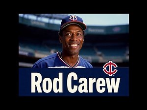 Rod Carew magnificent MLB baseball highlights