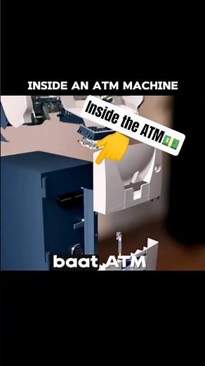 How ATM Machines Count Money So Fast? 🤯 | ATM Working Explained #shorts