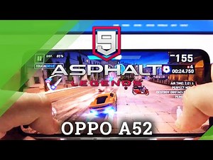 Asphalt 9 on OPPO A52 – Gaming Quality Checkup