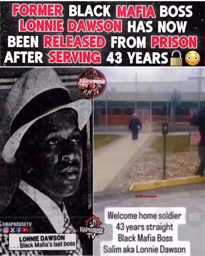 Da-TRapHouse.TV📺📡 on Instagram: "Former Black Mafia Boss Lonnie Dawson Has Now Been Released From Prison After Serving 43 Years🔓😳"