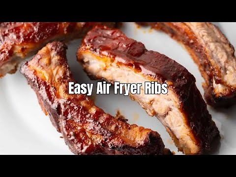 Easy Air Fryer Ribs Recipe | Tender, Juicy, and Packed with Flavor in Minutes!