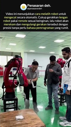 Gak Perlu Coding! Cukup Gerakin Tangan, Robot Langsung Pintar