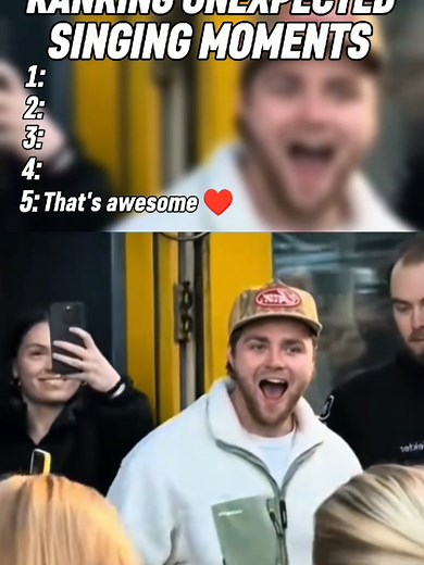 Ranking the Most Unexpected Singing Moments