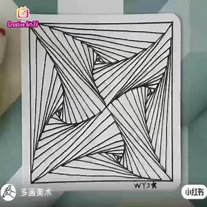 2.7K views · 77 reactions | Awesome! Drawing Complex Line on A4 Paper | Most Amazing Drawing ideas that you never see before #art #painting #draw | Ideas Art daily | Facebook