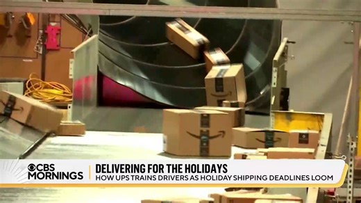 13K views · 38 reactions | An estimated 2.2 billion packages will be shipped this holiday season — more than 100 million per day from now until Christmas Eve. Nancy Chen got an exclusive behind-the-scenes look at some of the training that delivery drivers go through to bring packages to consumers. | CBS Mornings | Facebook