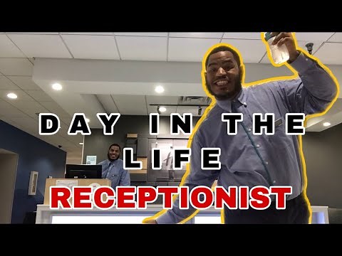 WORK WITH ME + DAY IN THE LIFE WORKING AS A HOTEL FRONT DESK RECEPTIONIST