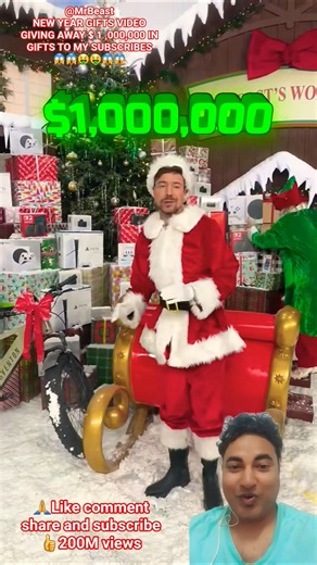 $1,000,000 Gifts for Subscribers! #mrbeast #gaming #foryou #fyp #shorts #trending #funny #viral #yt