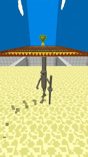 Italian Brainrot Vs Squid Game Lava Jump Part 155 #shorts #minecraft #brainrot | Slime Shorts