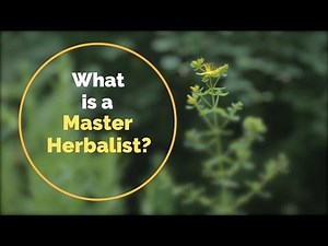 What is a Master Herbalist?