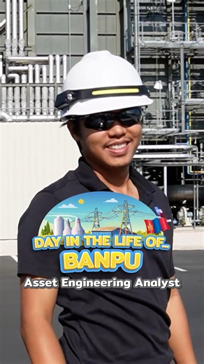 DAY IN THE LIFE OF... Banpu Asset Engineering Analyst 📝 ‘Explore & Experience’ so even works can become an adventure! 🧗 #BANPUPeople #LifeAtBANPU #BanpuPower #usa | Banpu People