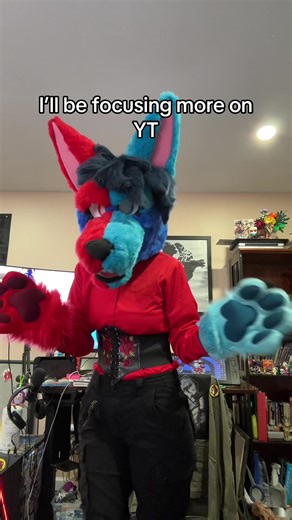 Quitting TikTok 💪 For more context I feel like TikTok only brings me down and doesn’t help me focus on more important things in life so I’ll be deleting it off my phone I will not be making shorts on YT either as It doesn’t matter to me. The content I make should be the content I like, not the content the audience likes should be the content I make. I hope some of you come with me to see what I do and if not thank you for a wonderful year and have a great 2026! . . . #furry #fursuit #fursona #o