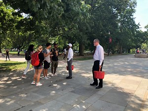 First day of class begins with excitement and cookies