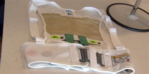 High-tech LifeVest being used to save lives of patients with heart problems