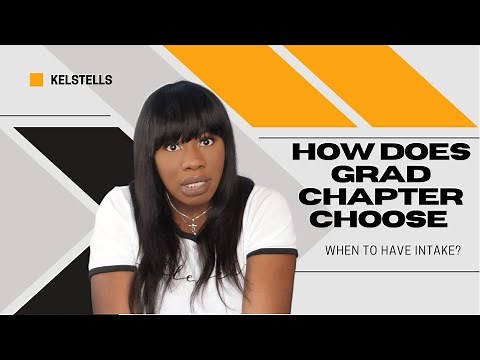 How Do Grad Chapters Choose when to have Intake? | KelsTells SororiTEA Talk