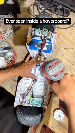 What’s Inside a Hoverboard? #shorts