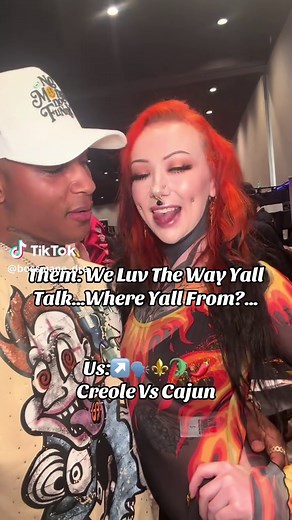 Creole Vs Cajun?..Yall Know The Difference?..Can Yall Tell What Part Of Louisiana We From?…Luv Da Way @Lorelai Leigh Talk 😮‍💨⚜️🐊🌶️😎 #louisiana #louisianacreole #cajun #accent